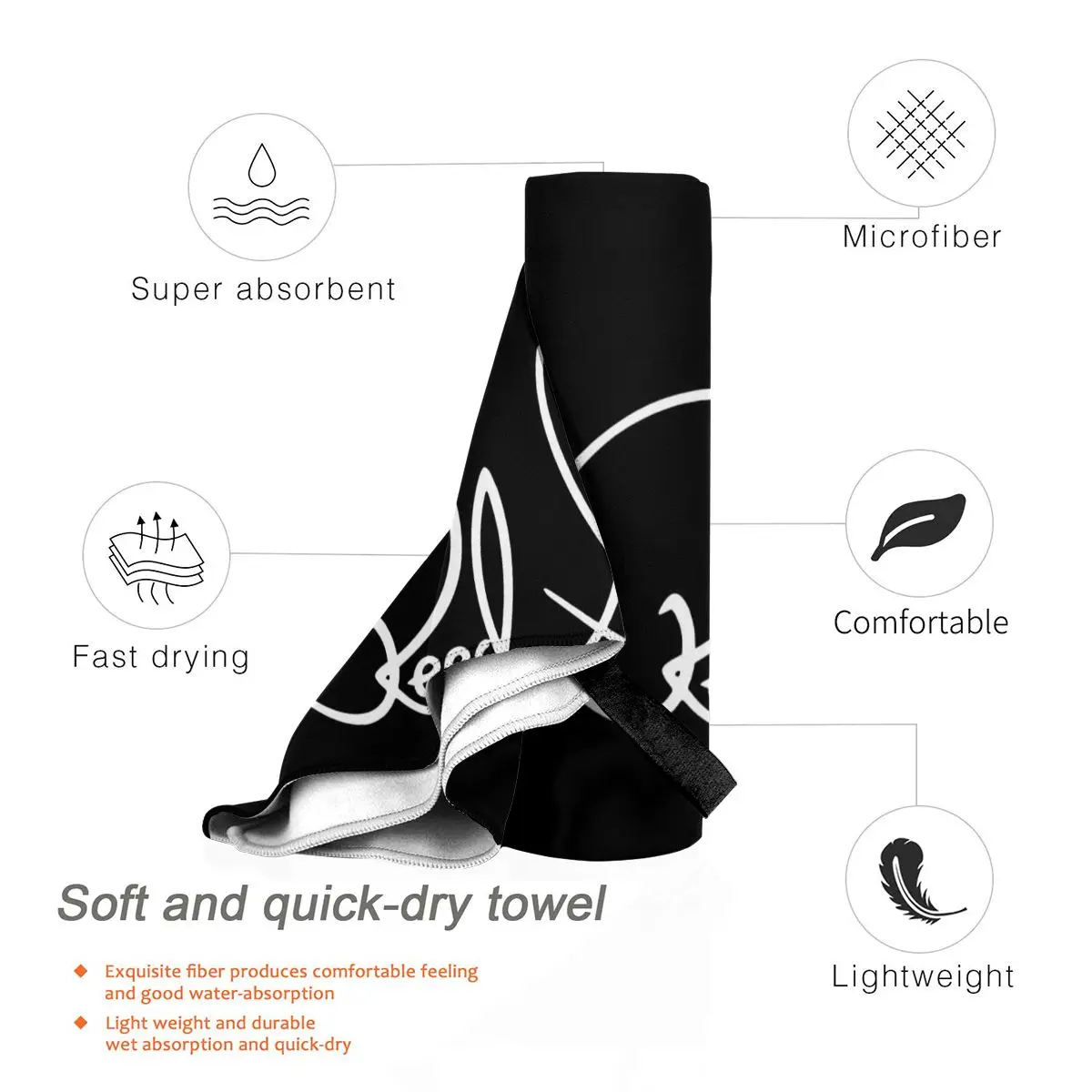 Пляжное банное полотенце Black S Prs Paul Smith гитары с логотипом серо белые мужские