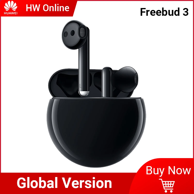 Беспроводная гарнитура huawei Freebuds 3 с глобальной версией TWS Bluetooth наушники активным