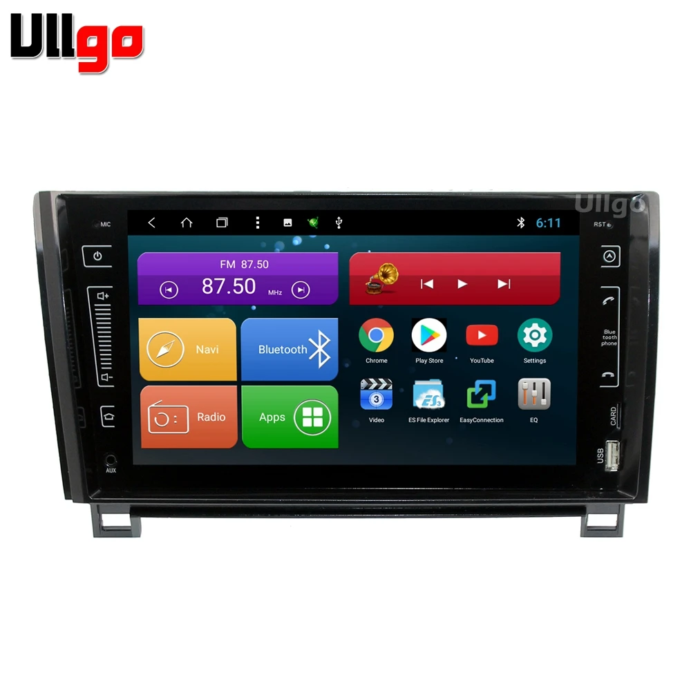 9 дюймовый Octa Core Android автомобильный DVD GPS для Toyota Sequoia Tundra Стерео Авторадио Головной