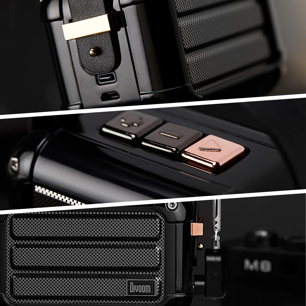 Divoom Macchiato bluetooth беспроводной портативный динамик с FM радио TWS функция