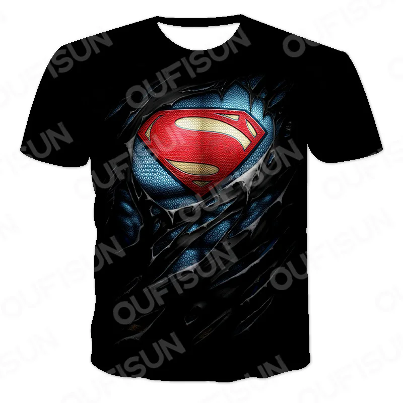 

Men's T-shirt 3D printing warrior character Harajuku style O-neck short-sleeved shirt Loose plus size Street fashion clothing