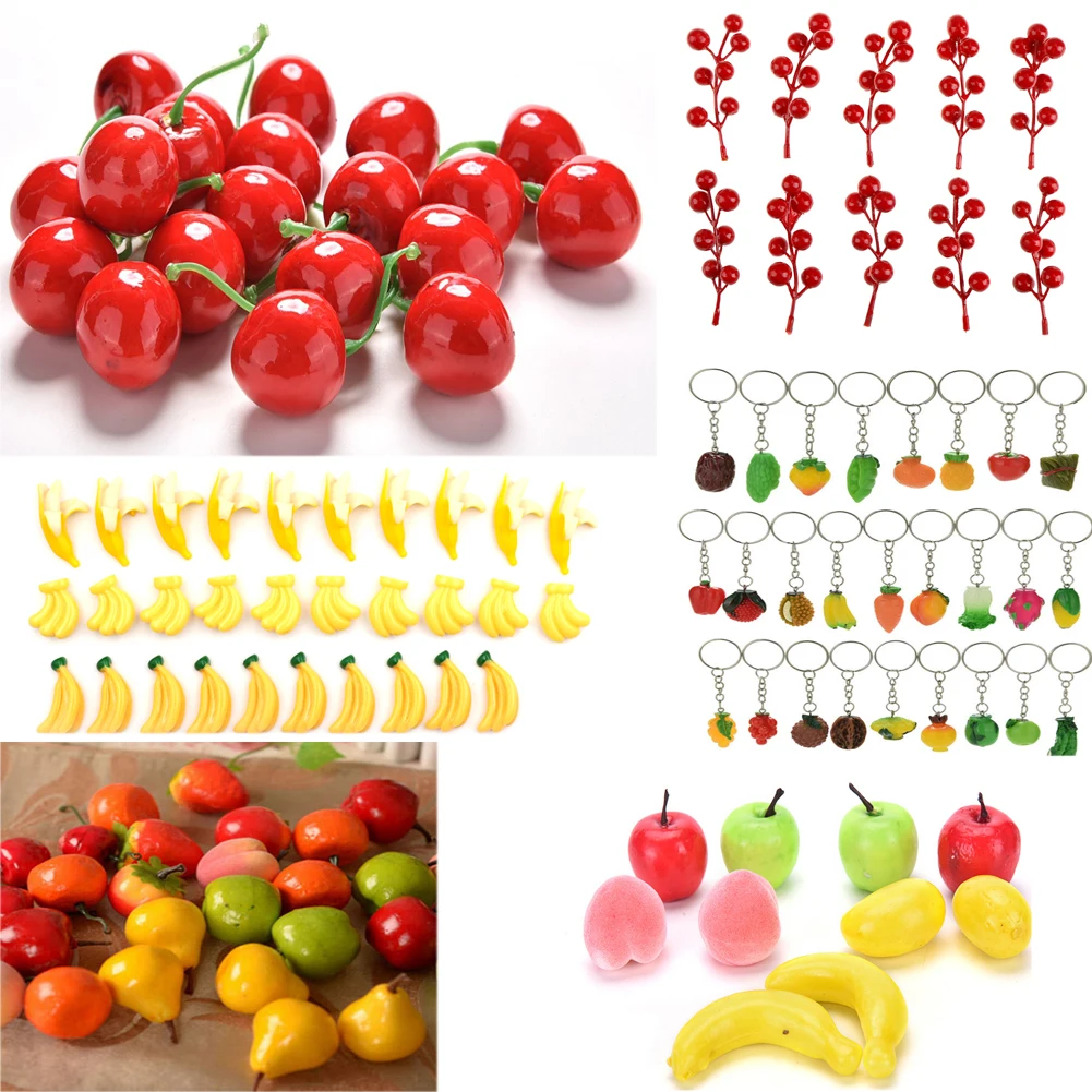 Имитационная мини игрушка для фруктов и овощей искусственные кухонные игрушки