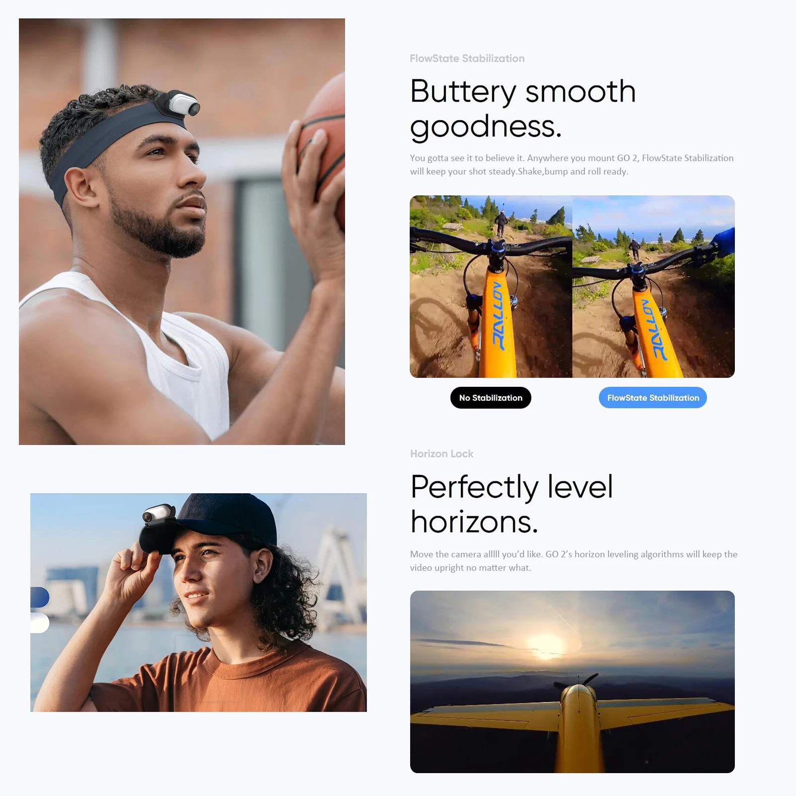 Insta360 Go 2 Tiny Mighty Экшн-камера 1440P 50fps Спортивная камера IPX8 4M водонепроницаемая