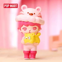 pop mart bunny chinese zodiac series random blind box collectible cute action kawaii figure gift kid toy free shipping