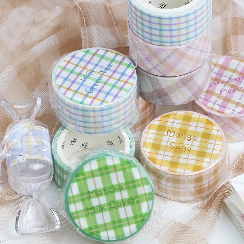 * Ледяной сладкий серии цвет Васи Маскировочная лента выпускная бумага наклейки