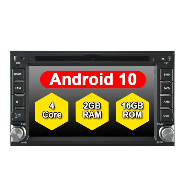 Автомобильный DVD плеер Hyundai Sonata Elantra Terracan Android 10 0 для Santa Fe Tucson Getz Matrix|Автомагнитолы|