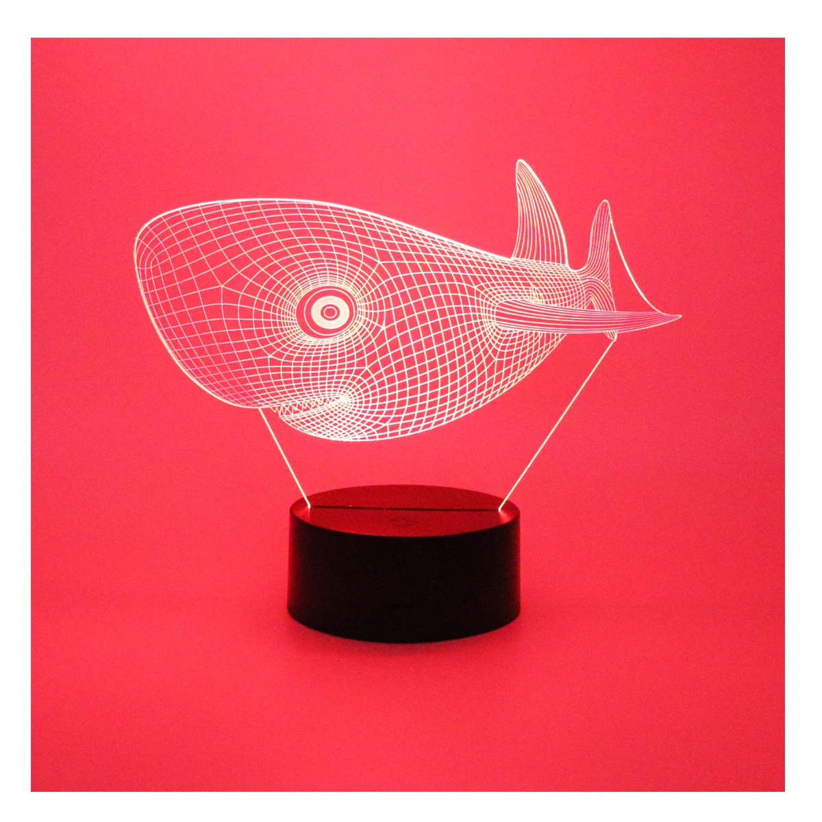 3D лампа КИТ Форма настольная светильник 7 цветов Изменение сенсорный Управление