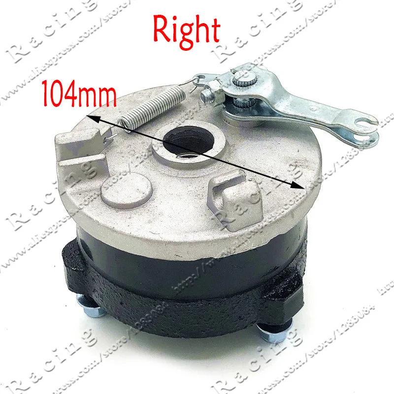 Левый/правый Тормозной барабан Ступица колеса для Jinling Fuxin 49CC 50CC 90CC 110CC 125CC детский