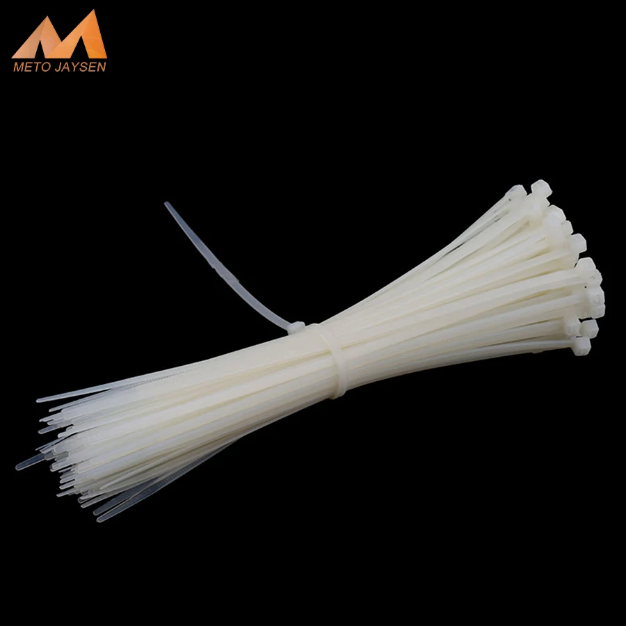 

Nylon Cable Self-locking Plastic Wire Zip Ties Set Industrial Grade Cable Tie Supply Fasteners Hardware Cable Loop Wire Wrap