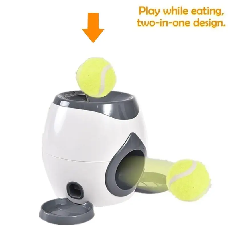 

Round ABS+PP Training Pet Feeder Durable Food Reward Machine Toy Sturdy Pet Slow Food Bowl Dog Puzzle Diet