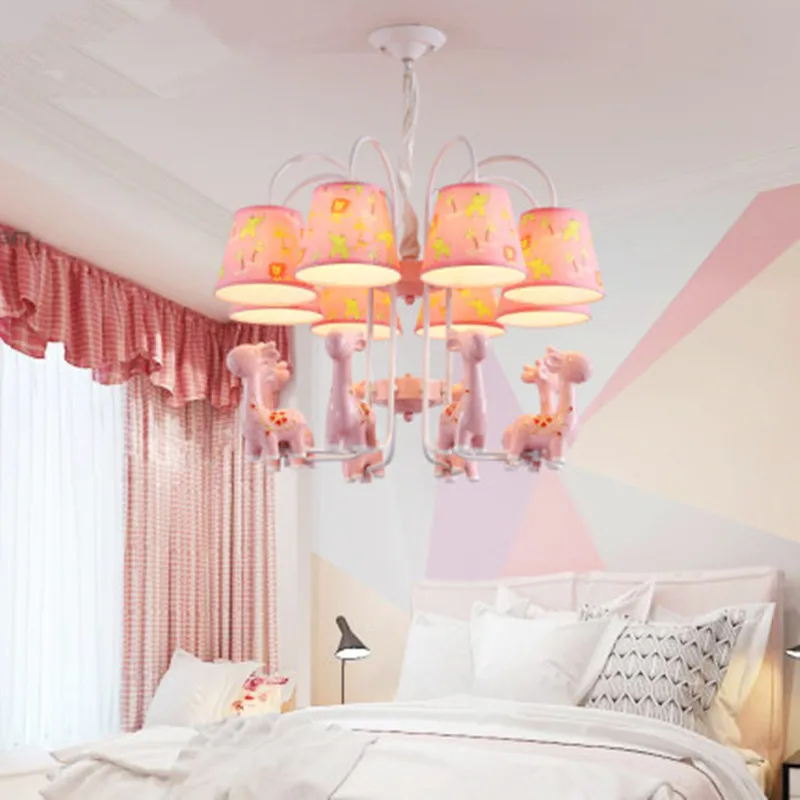 

Creative Cartoon Chandelier, Kids Lamps and Iron Lighting, Baby Lamp, Blue Crystal Chandelier, Lighting