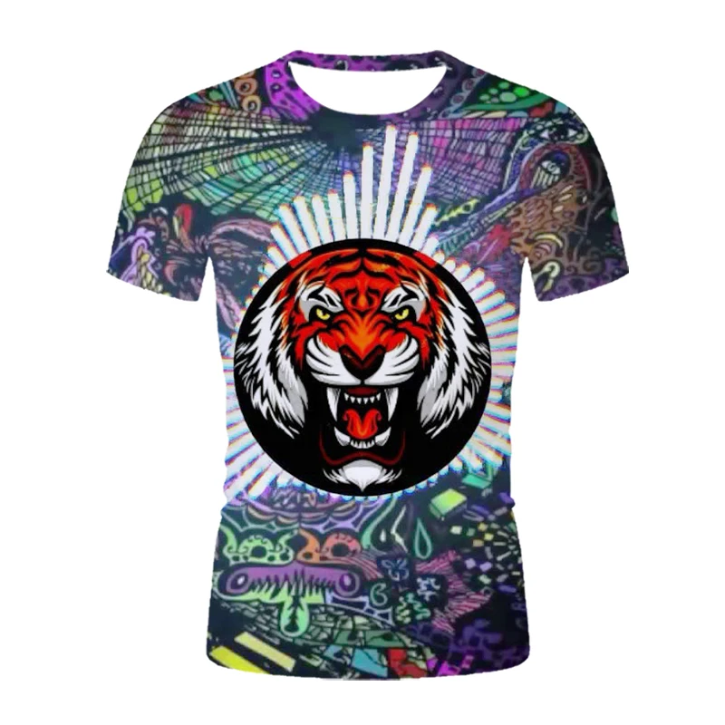 

2021 New Sound Spectrum Imaginary Space Graphics 3D-Printed T-Shirt Casual Hip Hop Streetwear Short Sleeve T-Shirt tops XXS-6XL