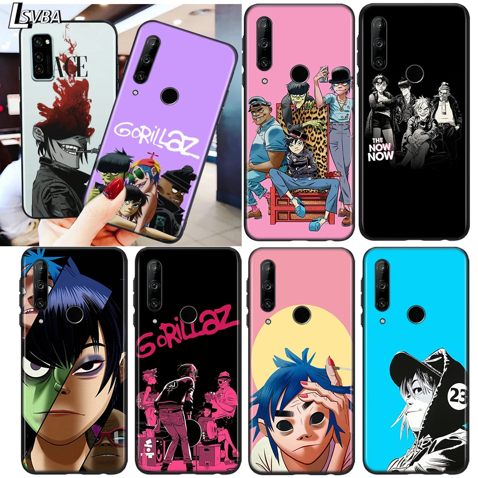 

Silicone Cover Band Gorillazy For Huawei Honor 9C 9S 9A 9X 9N 9 8S 8C 8X 8A 8 V9 Lite Pro 2020 2019 Phone Case
