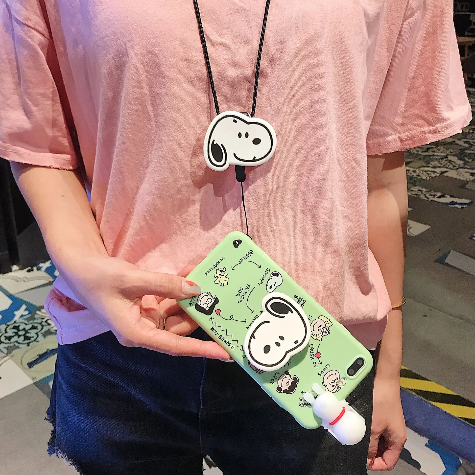 Противоударный бампер с мультяшным рисунком для Iphone 11 Pro Max 6 7 8 Plus X XS XR чехол VIVO X9 X9S