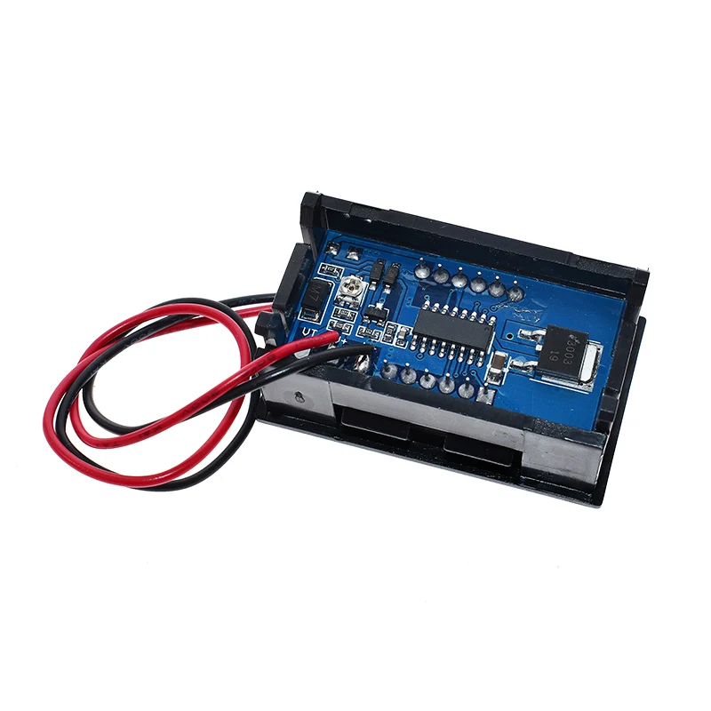 Мини светодиодный цифровой вольтметр детектор постоянного тока 4 5-30 в 12 В 24