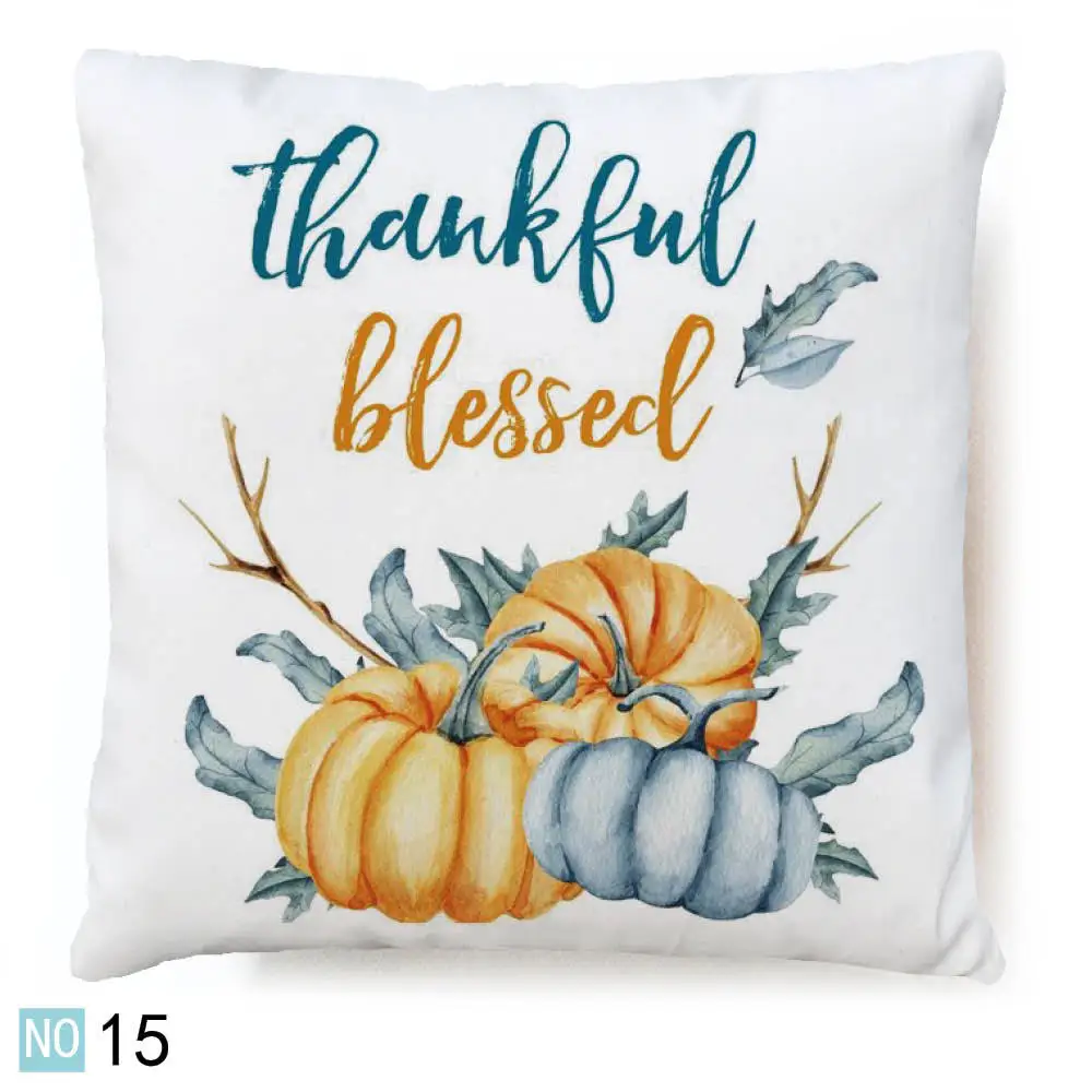 Осенние украшения Тыква пледы наволочка Подушка для кресла Чехол наволочки