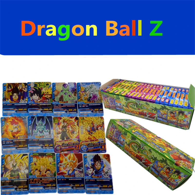 Коллекционные открытки Dragon Ball 34 шт./лот Super Saiyan Goku Vegeta ball z музыкальная шкатулка King