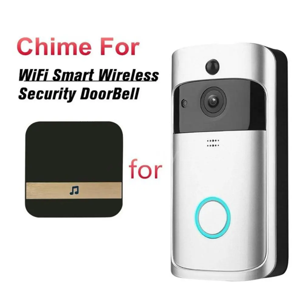 Дверной звонок Ding Dong Machine беспроводной Wi-Fi Смарт-звонок с 52 разными мелодиями для