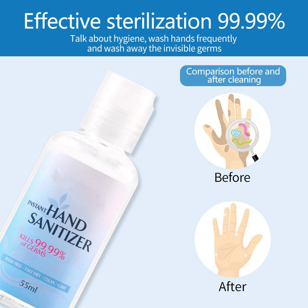 Портативный Антибактериальный дезинфицирующее средство для рук одноразовый
