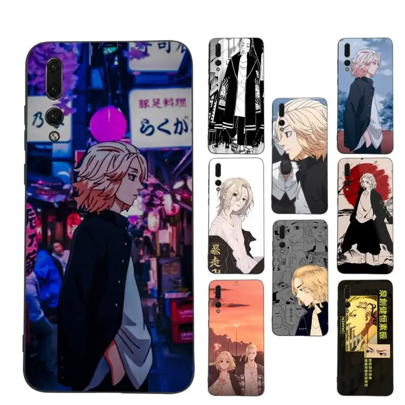 

Tokyo Revengers Phone Case For Huawei P9 P10 P30lite p30 20pro p40lite P30 Soft Silicone Capa
