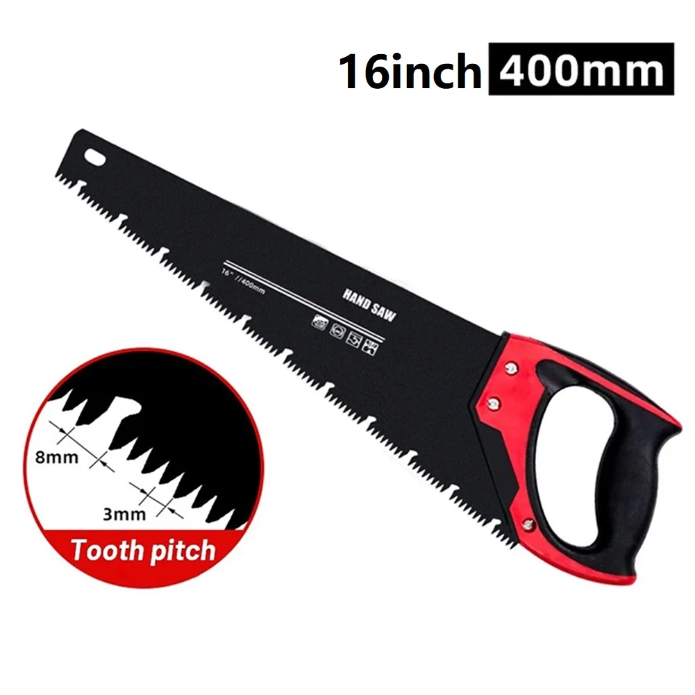 

Woodworking Hand Saw 16in 18in 20in Heavy Duty Extra Long Blade HandSaw For Wood Camping With Hard Teeth Folding Saw