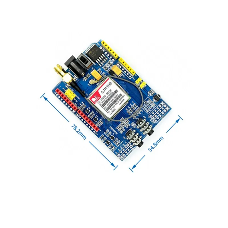 Оценочная плата SIM900 модуль 4 частоты макетная GSM GPRS SMS беспроводные данные Super TC35i |