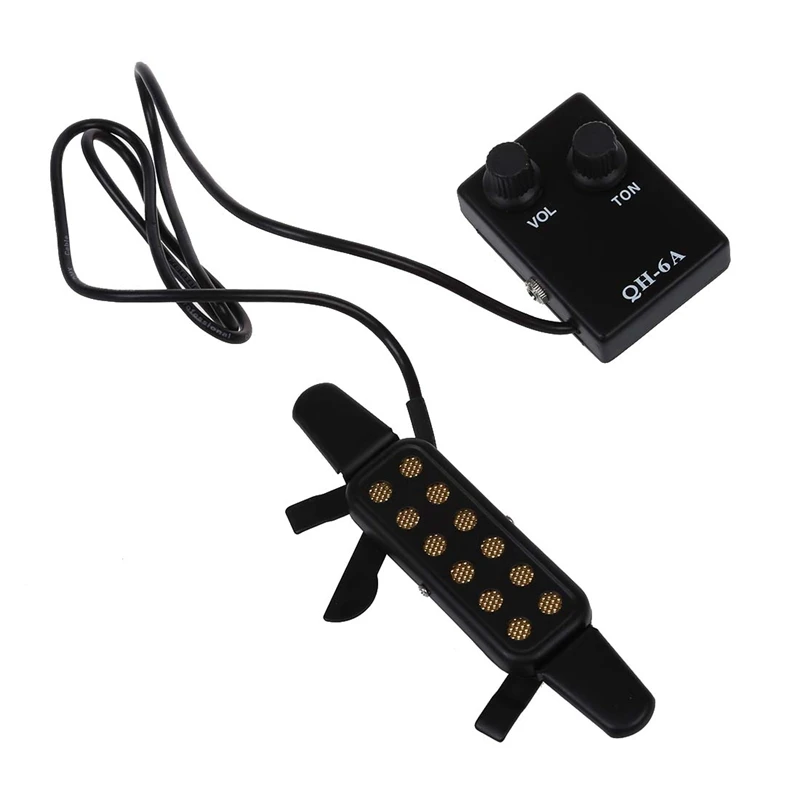 Пристегивающийся звукосниматель акустической классической гитары