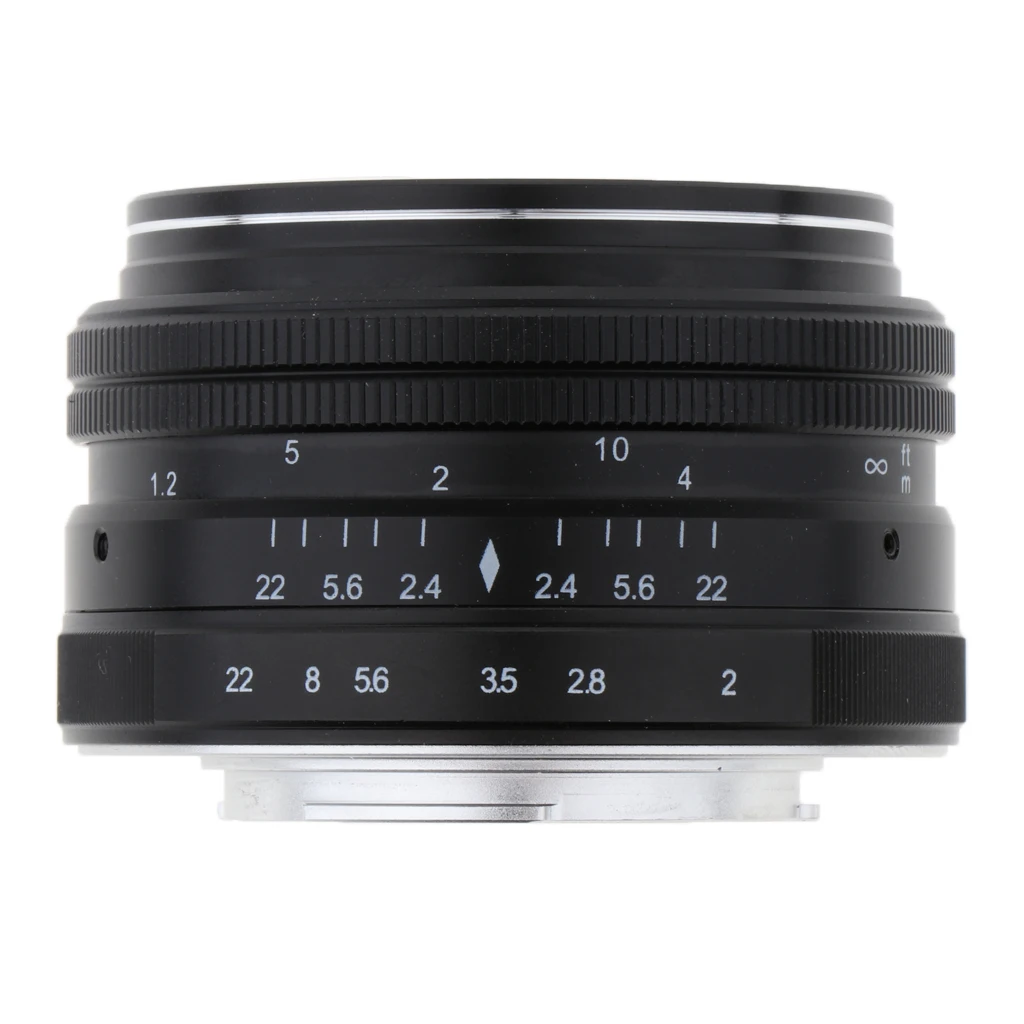 50 мм f/2,0 HD ручной фокус MF Prime объектив для Olympus Panasonic M4/3 Micro Four Third EM1, M, M10, EP5, GH3/4