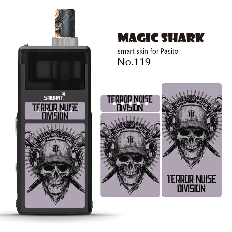 Magic Shark ПВХ стерео 2.5D лист Игра престолов Cool Skull модный стикер для Pasito чехол-пленка
