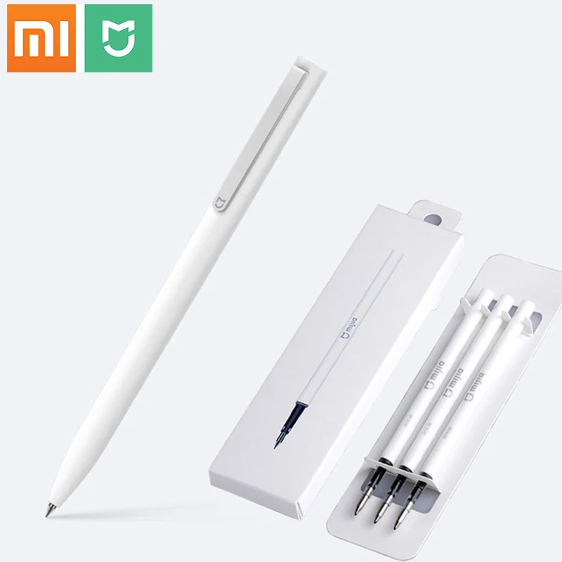 100% оригинал Xiaomi Mijia 9 5 мм Умная Ручка для подписи PREMEC плавные швейцарские стержни