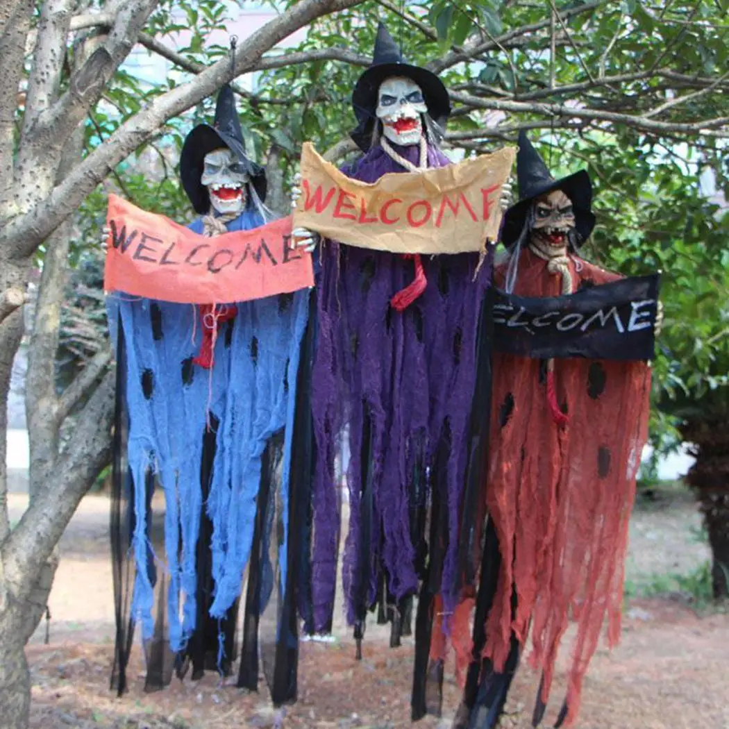 3 стиля моды 2019 смолы Череп формы люминесцентный дом украшенный Электрический