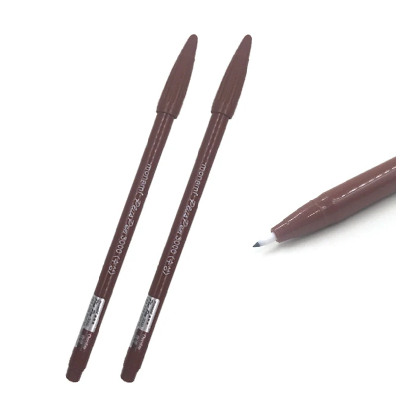 

2*Tattoo Marker Pen Permanent Makeup Eyebrow Microblading Thin Scribe Tool Black/Red/Blue Piercing Skin Marker Position Supply