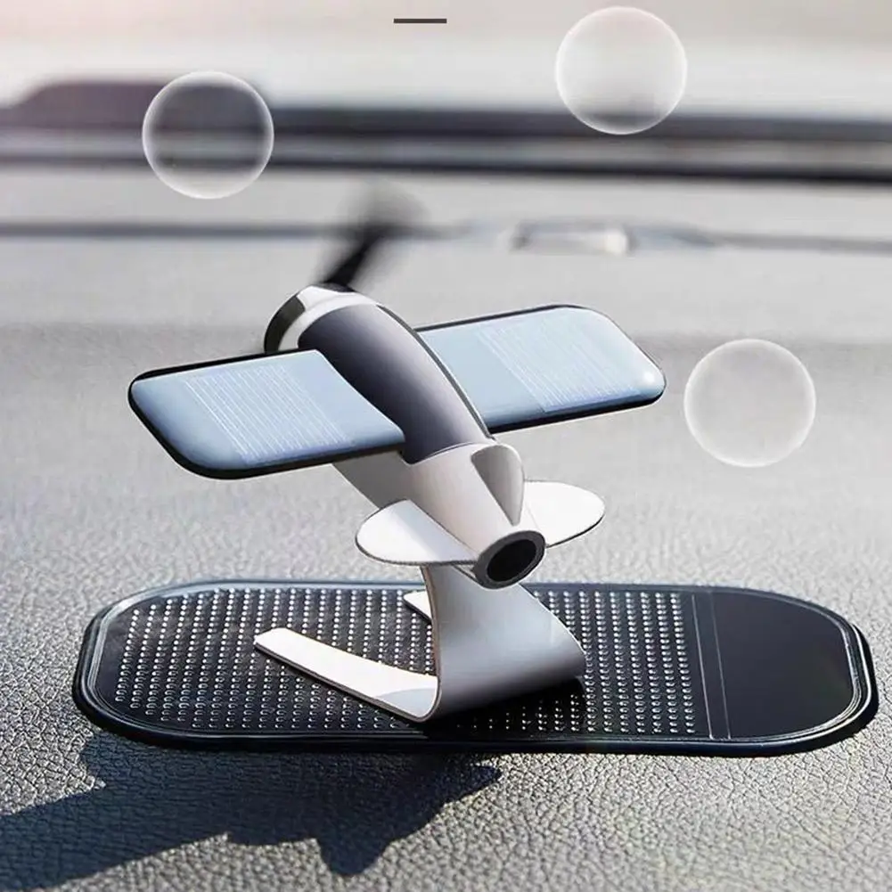 

Solar Car Interior Accessories Solar Spin Bombing Plane Air Model Decoration Console Airplane Car Freshener Center Decorati V3j6