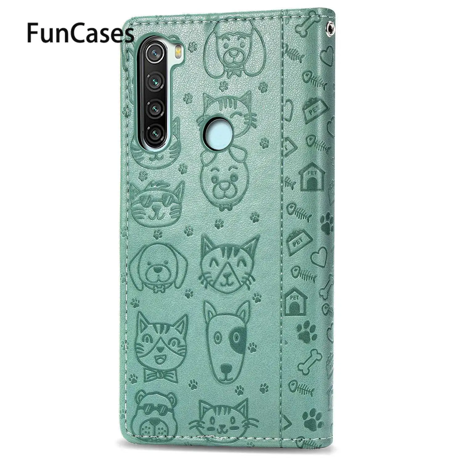 Чехлы для мобильного телефона с милой головой собаки ajax Redmi Note 8 Pro из