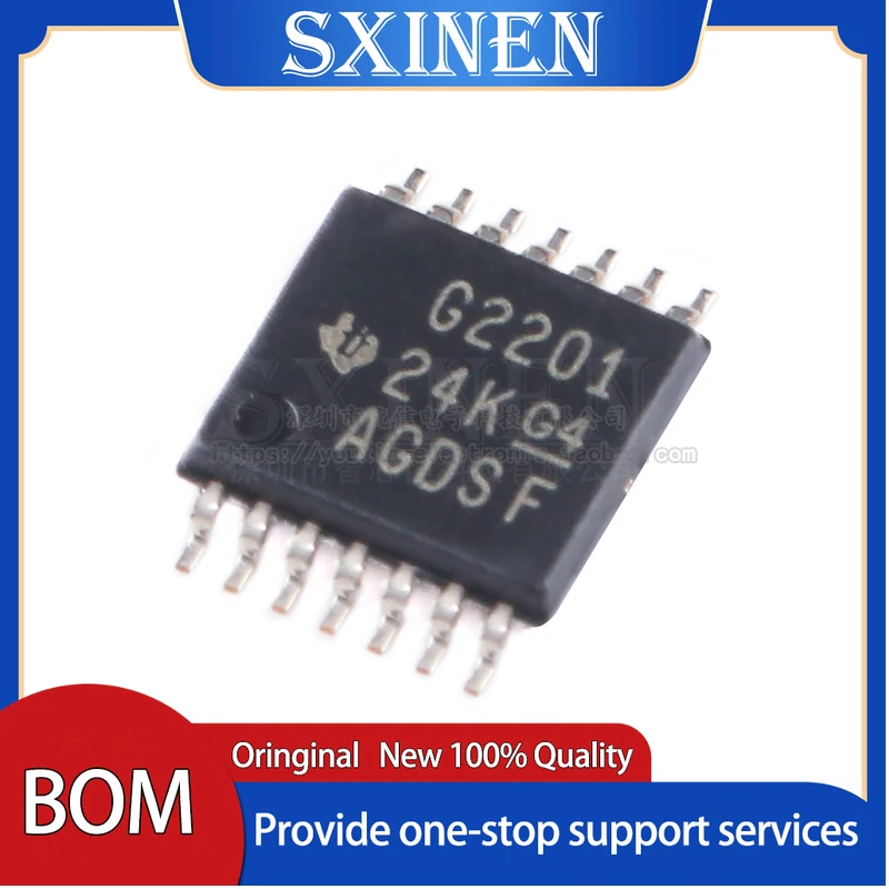 

2 шт., микроконтроллер MSP430G2201IPW14R TSSOP-14 16-битный смешанный сигнал-MCU