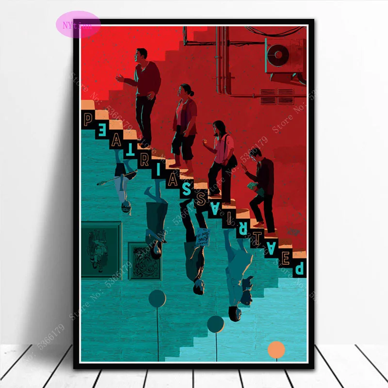 Постер фильма паразиты NT1060 2019 в Корейском стиле настенная живопись картина