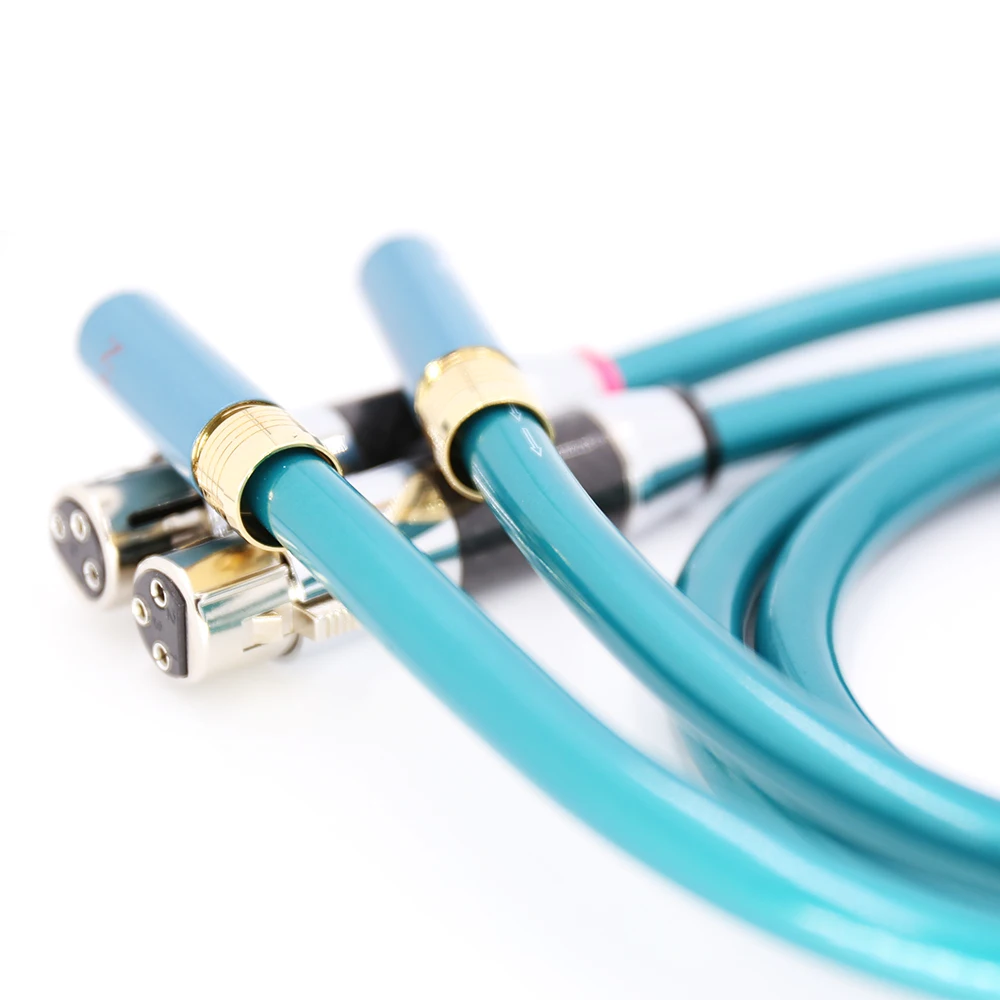 

1 pairHigh Quality Ortofon Hifi XLR Female to RCA Male Cable High Purity OCC Hifi 2 Rca to 2 Xlr Cable