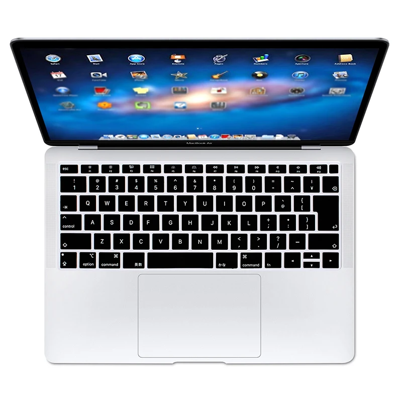 Силиконовый чехол HRH для ноутбука с английской клавиатурой защитный MacBook Air 13 A1932