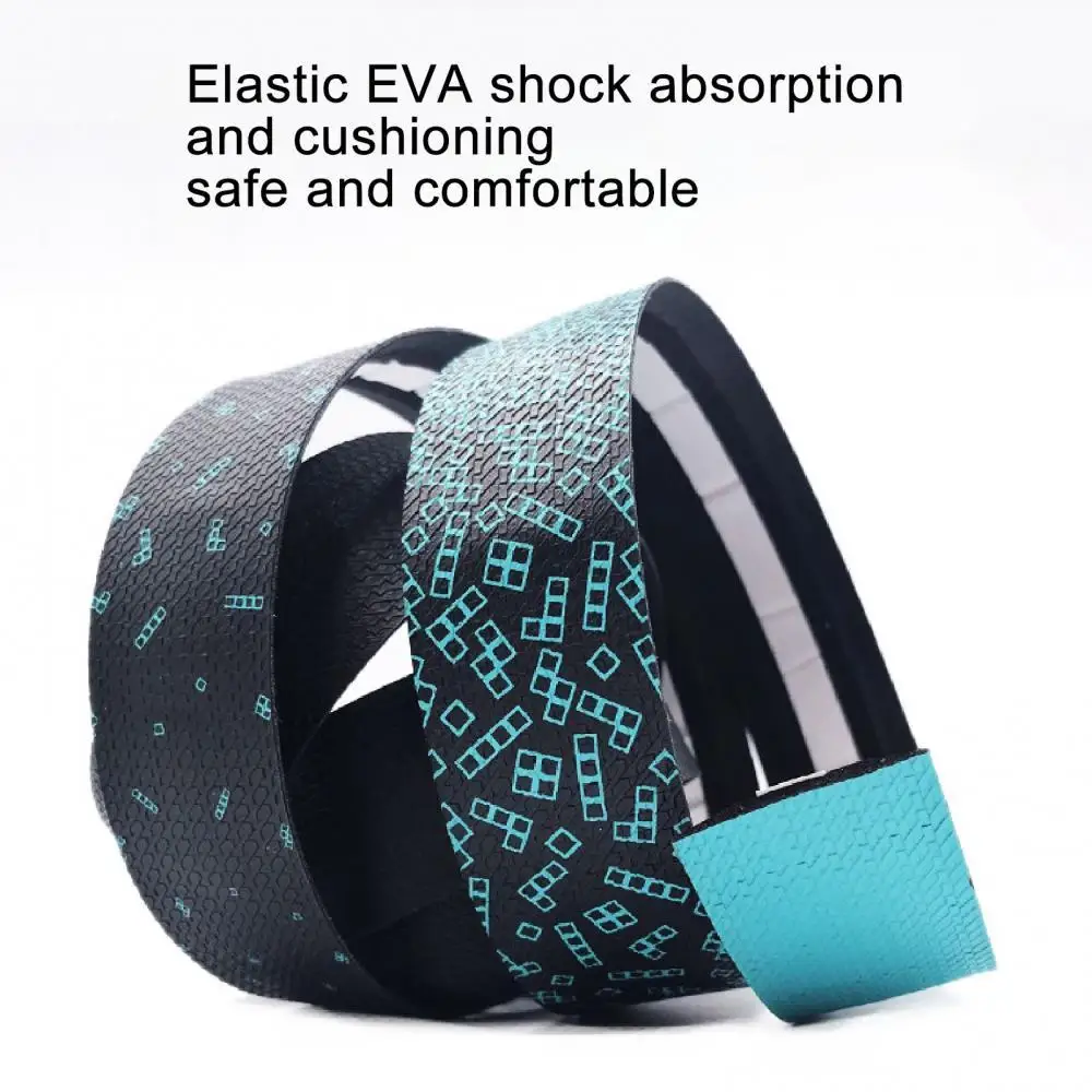 

50%HOT 2Pcs Non-Slip EVA Faux Leather Road Bicycle Bike Handlebar Straps Riding Tools