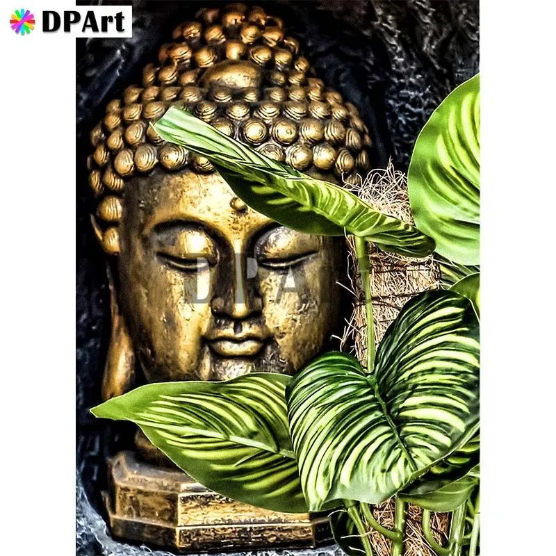 Алмазная живопись 5D полноразмерная/круглая вышивка религиозный декор Будда
