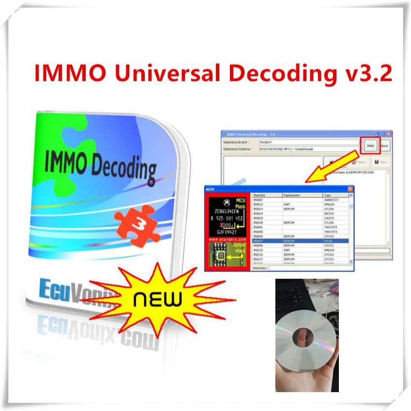 Immo universal decoding 3.2. Программа immo universal decoding v.3.2. immo decoding v3.2.