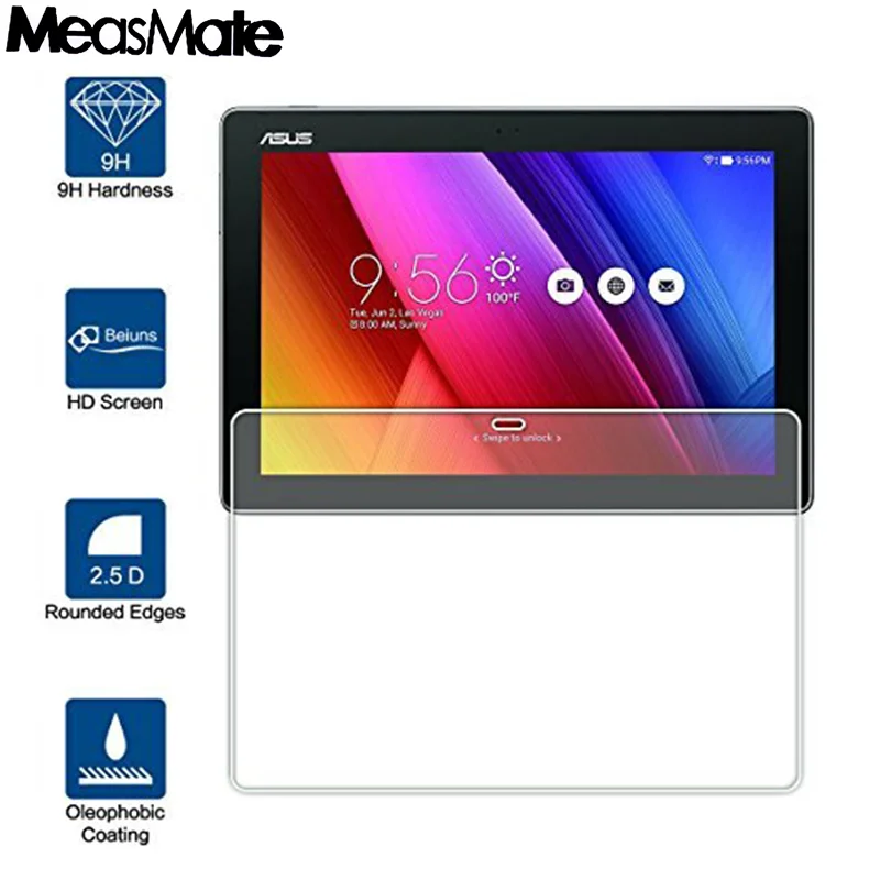 Закаленное стекло для ASUS zenpad 10 Z300c Z300CL Z300CG Z300 1 дюйма водонепроницаемая