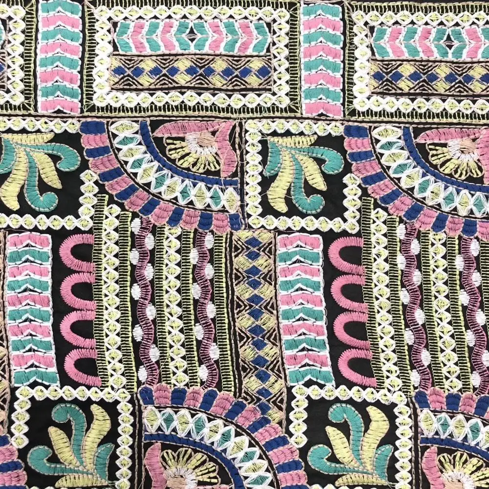 

Graceful French tulle embroidery lace fabric with nice pattern Luxury ZH-9859 african net lace textile