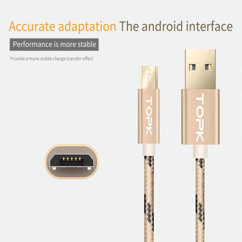 Кабель Micro USB для синхронизации данных шнур быстрой зарядки 2 4 А Samsung S8 S9 Note 9 Шнур