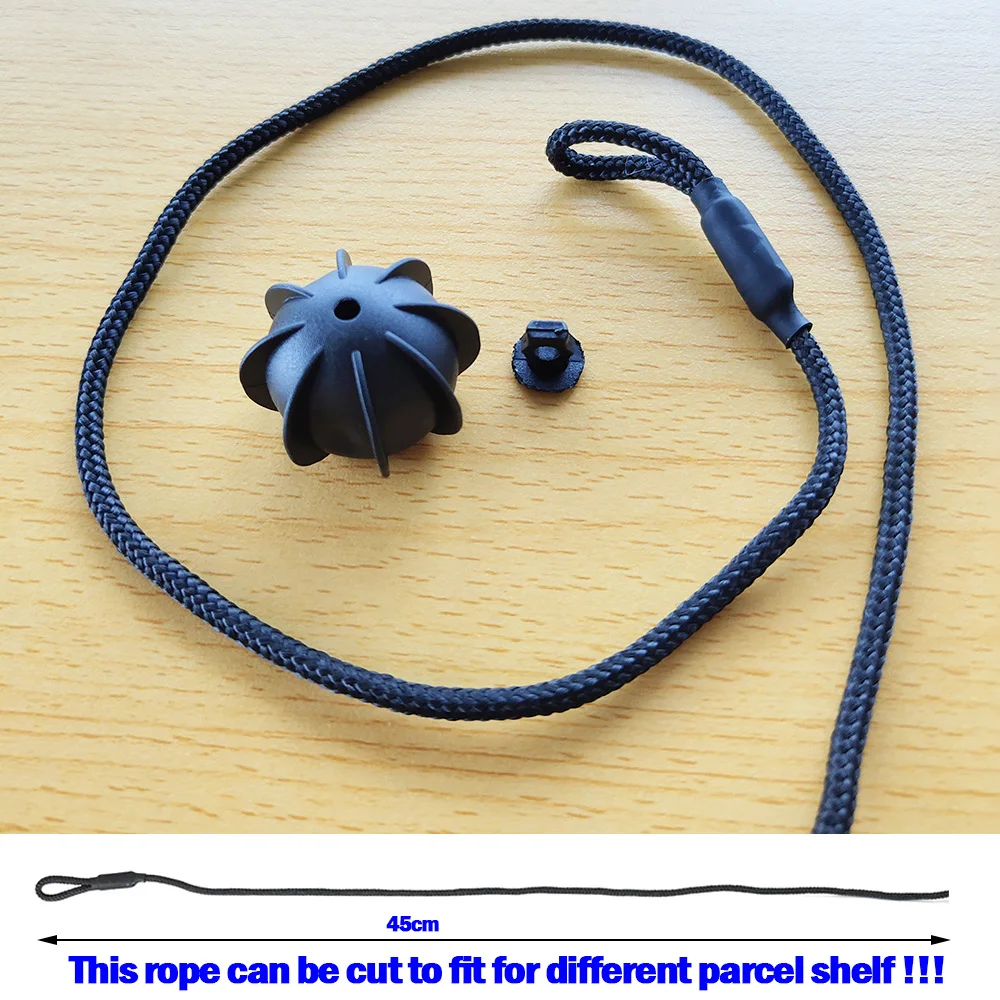 2pcs Car Parcel Shelf String Cord Tonneau Cover Strap For VW Golf MK5 MK6 Rabbit R R32 R20 GTI Hatch Tailgate Trunk 1K6863447A - купить по