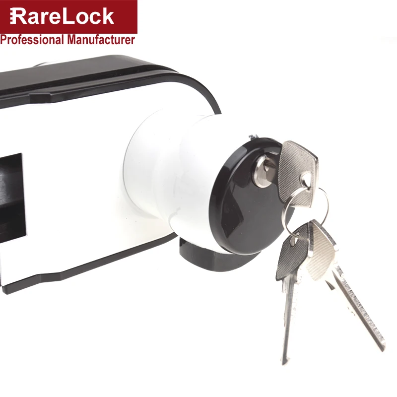 Стеклянный дверной замок с ручкой черный белый одинарный двойной для офиса