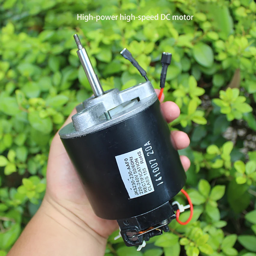 Высокоскоростной мотор постоянного тока 220V с постоянным магнитом работающий от