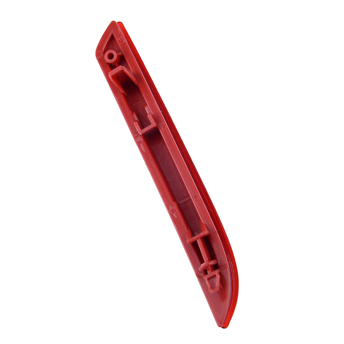 

1 Pair Red Lens Rear Bumper Reflector Brake Light Cover Warning Stripe Car Plastic fit for FIT JAZZ 2010 2011 2012 2013