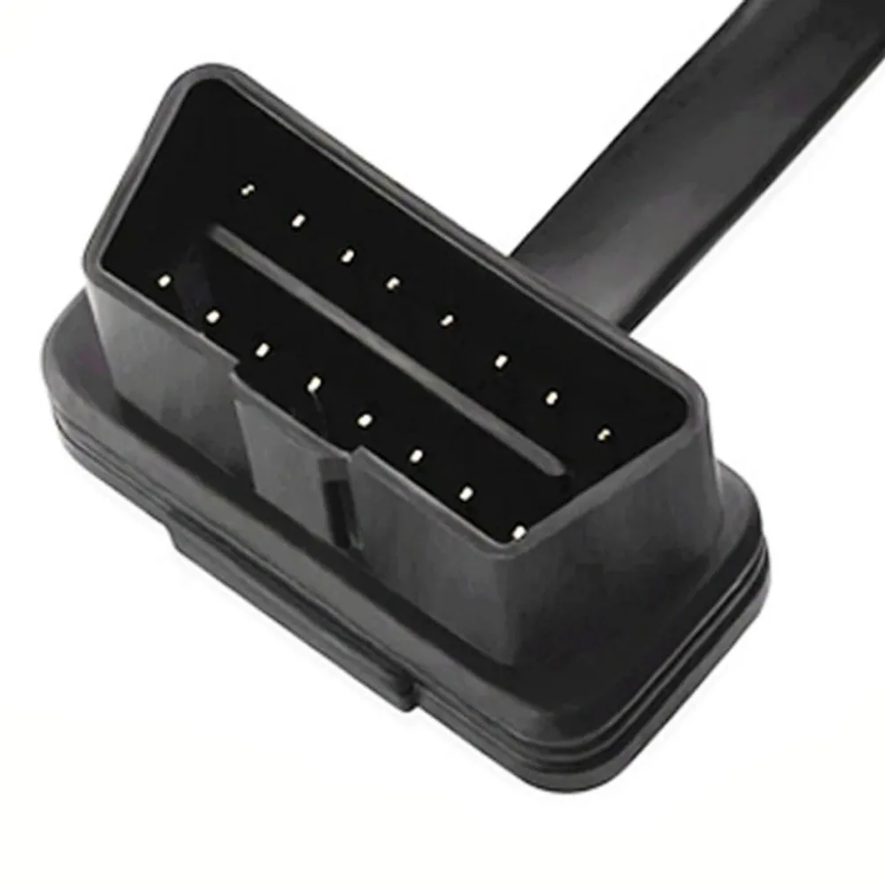 

New Portable 16 Pin 8 Core OBD2 Extension Cable Male To Female Connection Flat Line Professional Diagnostic Cable For Cars