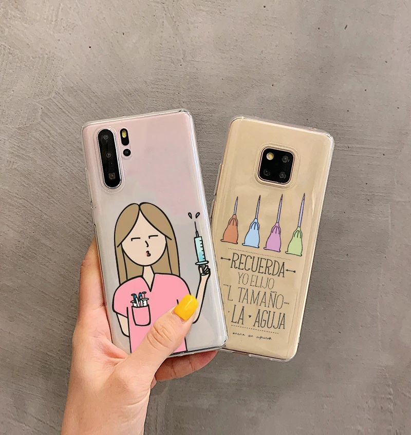 Мягкий чехол из ТПУ для телефона Huawei Mate10 Mate20 P8 P9 P10 P20 P30 P40 Lite Pro|Бамперы| |